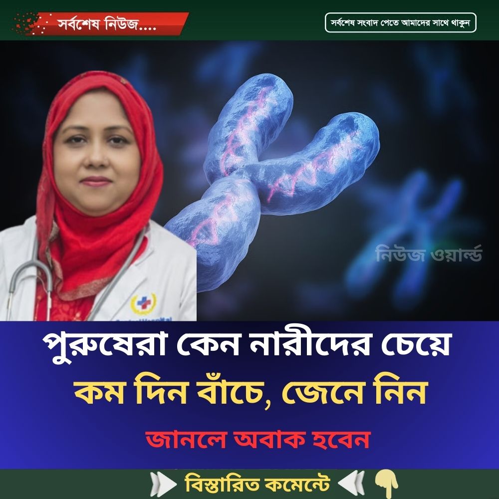 পুরুষেরা কেন নারীদের চেয়ে কম দিন বাঁচে, জেনে নিন