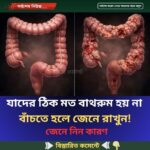 যাদের ঠিক মত বাথরুম হয় না বাঁচতে হলে জেনে রাখুন!