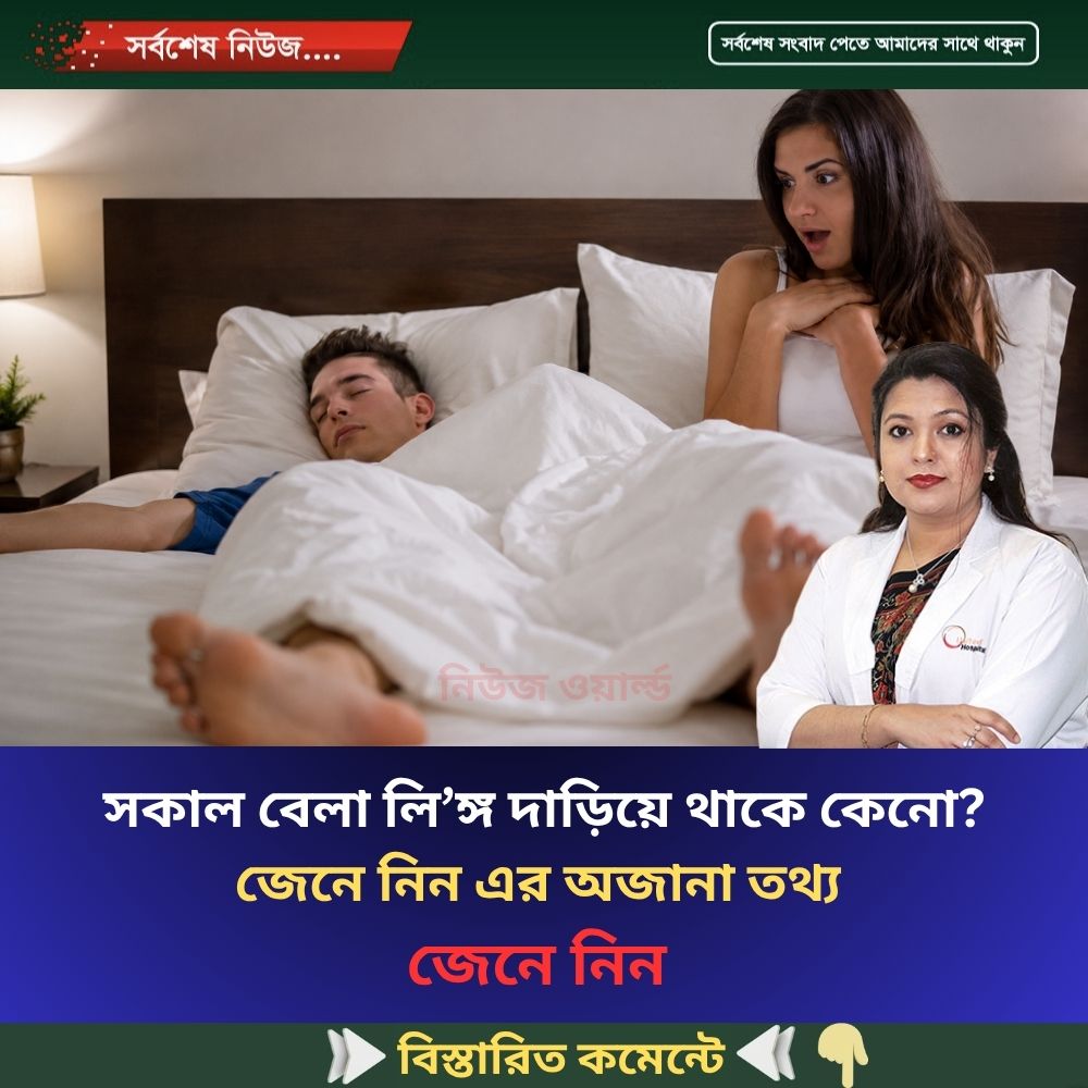 সকাল বেলা লি’ঙ্গ দাড়িয়ে থাকে কেনো? জেনে নিন এর অজানা তথ্য